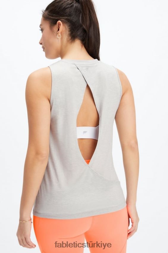 tr Fabletics kadınlar dry-flex açık arka tank açık gri funda 40R06B2126
