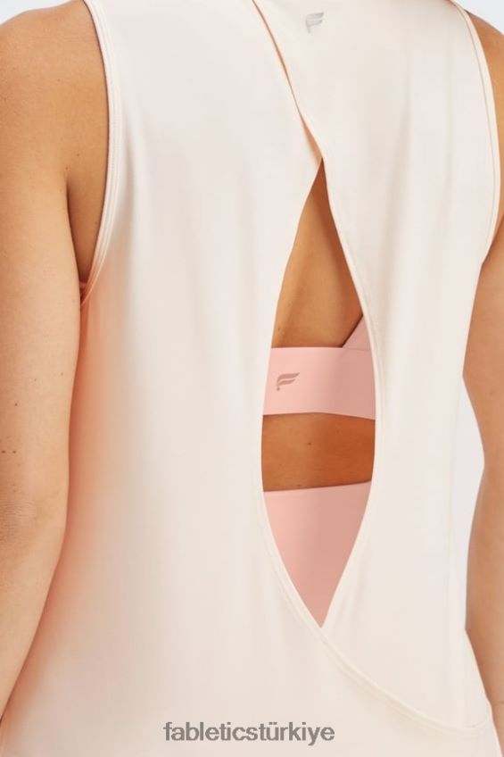 tr Fabletics kadınlar dry-flex açık arka tank yulaf 40R06B2124