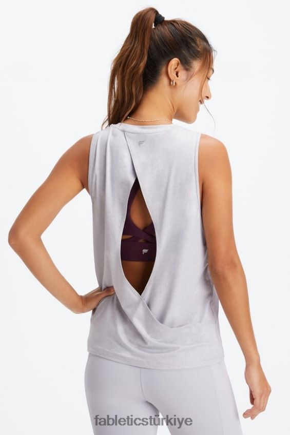 tr Fabletics kadınlar dry-flex açık arka tank yumuşak gri funda 40R06B2127