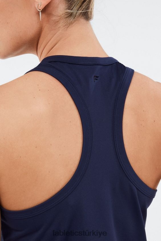 tr Fabletics kadınlar dry-flex klasik tank derin donanma 40R06B2218