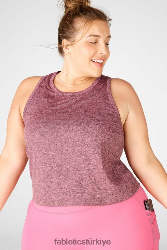 tr Fabletics kadınlar dry-flex klasik tank pembe leylak 40R06B2222