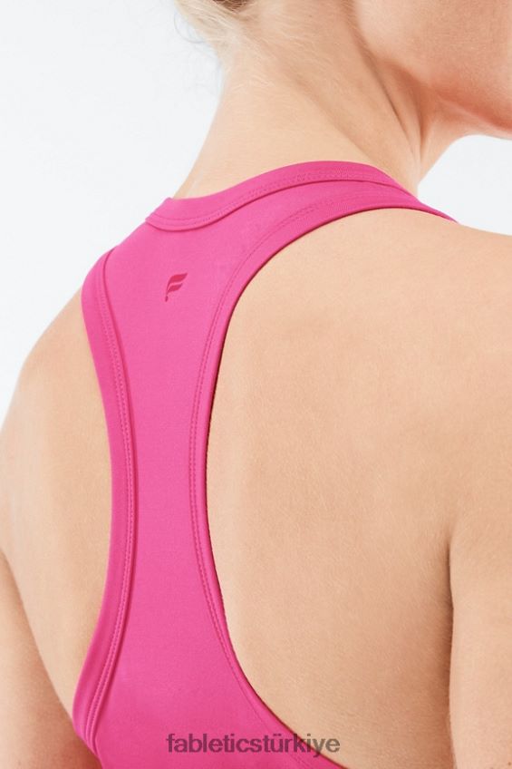 tr Fabletics kadınlar dry-flex klasik tank pembe yumruk 40R06B2216