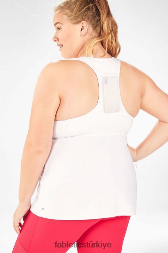 tr Fabletics kadınlar hareket halindeyken yerleşik tank beyaz 40R06B2371