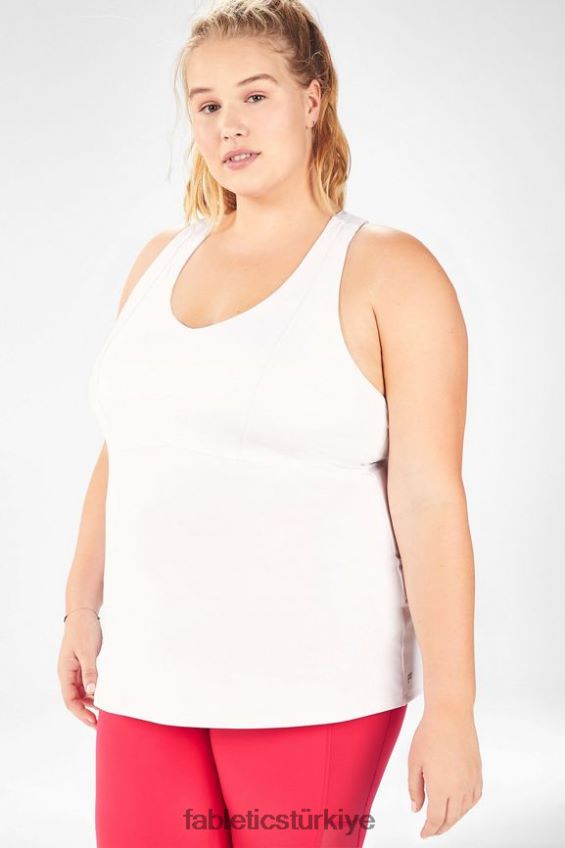 tr Fabletics kadınlar hareket halindeyken yerleşik tank beyaz 40R06B2371