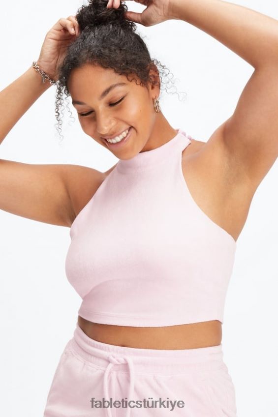 tr Fabletics kadınlar havlu yerleşik sutyen tankı lavanta parlaklığı 40R06B2280