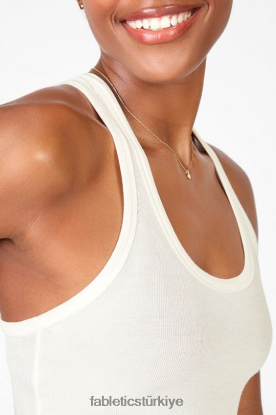 tr Fabletics kadınlar jess yarışçı sırtı tankı diş 40R06B2355