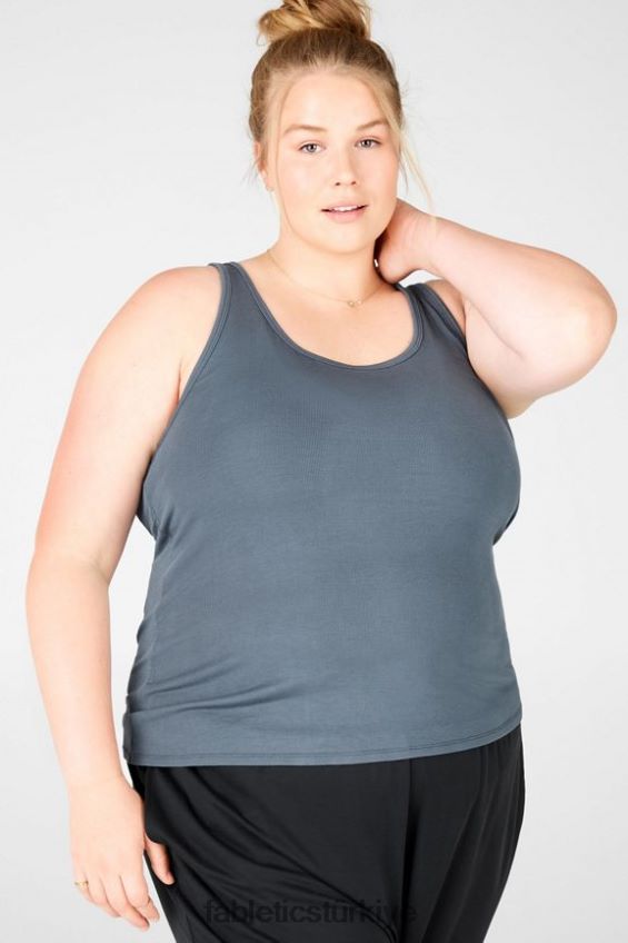 tr Fabletics kadınlar jess yarışçı sırtı tankı mahya yolu 40R06B2359