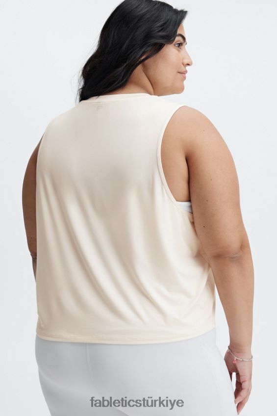 tr Fabletics kadınlar kuru esnek kas tankı ak balıkçıl 40R06B2214