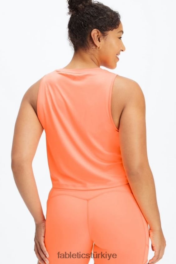 tr Fabletics kadınlar kuru esnek kas tankı kavun 40R06B2210