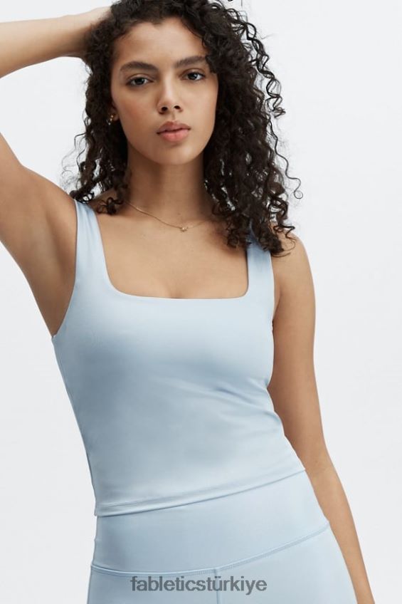 tr Fabletics kadınlar lydia shin dahili sutyen atleti yanardöner toz mavi 40R06B2293