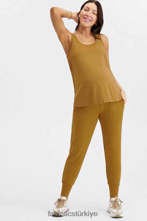 tr Fabletics kadınlar mariel doğum tankı koyu bronz 40R06B2284
