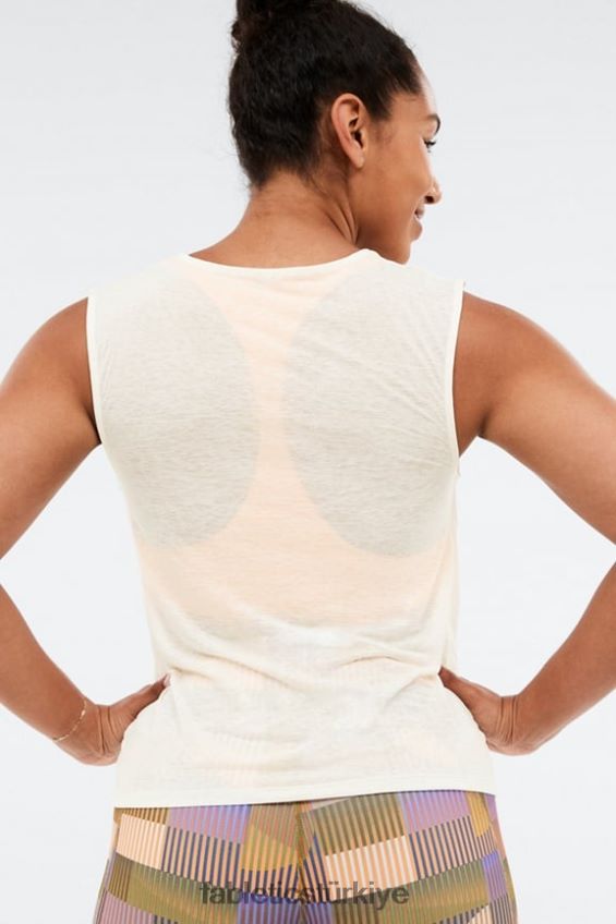 tr Fabletics kadınlar miah ön büküm tankı Mascorpone peyniri 40R06B2344