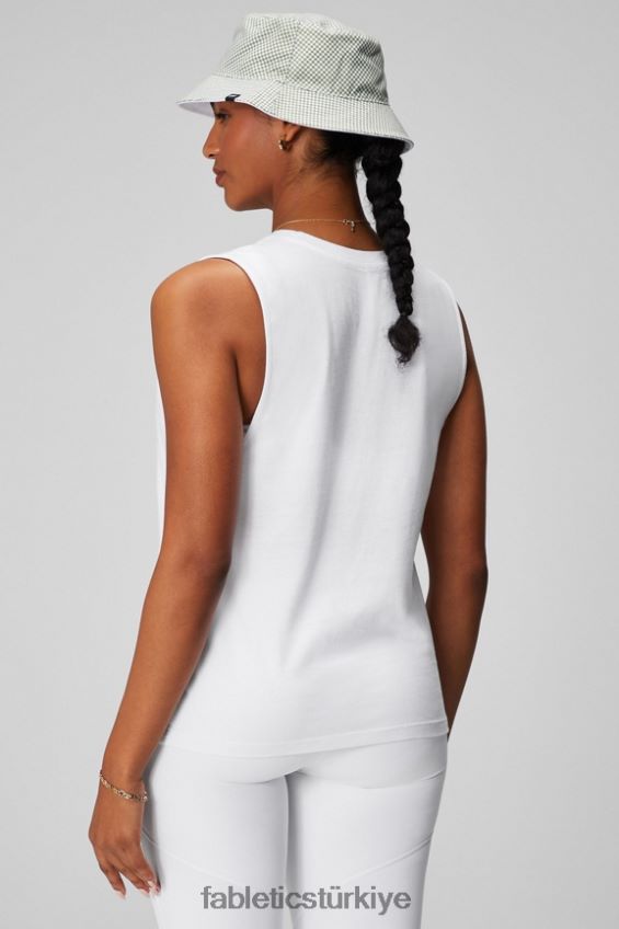 tr Fabletics kadınlar micah kas tankı klasik beyaz 40R06B2172