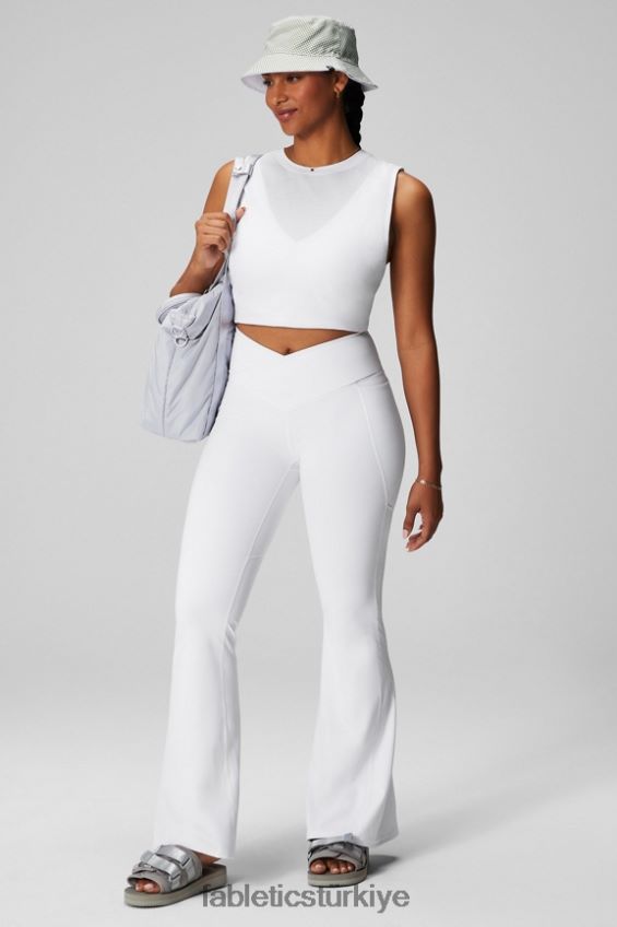 tr Fabletics kadınlar micah kas tankı klasik beyaz 40R06B2172