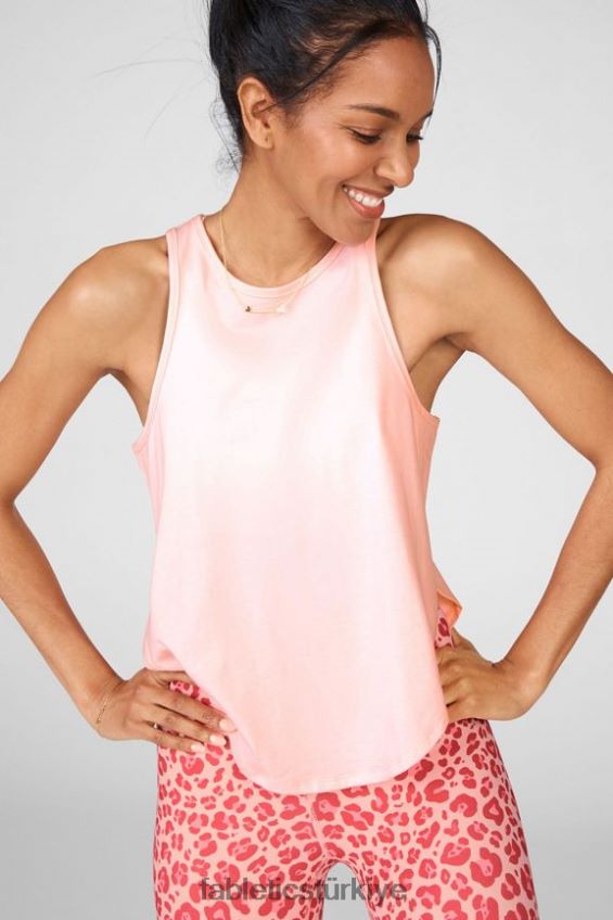 tr Fabletics kadınlar oyun alanı tankı guava heather/kızlar her şeyi yapabilir 40R06B2399