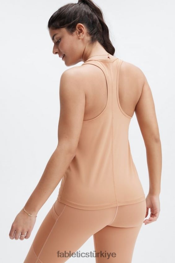 tr Fabletics kadınlar phoenix lite yarışçı sırtı tankı akçaağaç odunu 40R06B2192