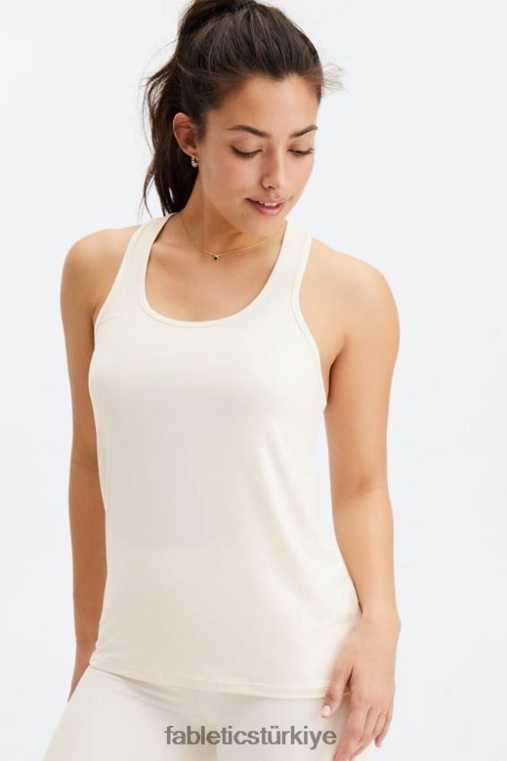 tr Fabletics kadınlar phoenix lite yarışçı sırtı tankı ak balıkçıl 40R06B2193