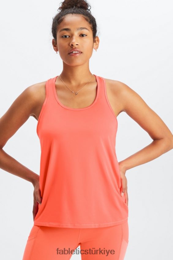 tr Fabletics kadınlar phoenix lite yarışçı sırtı tankı atomik 40R06B2191