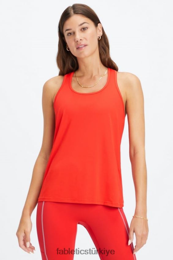 tr Fabletics kadınlar phoenix lite yarışçı sırtı tankı elektrikli kiraz 40R06B2185