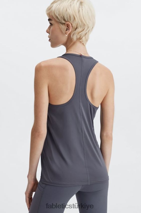 tr Fabletics kadınlar phoenix lite yarışçı sırtı tankı kalaylı 40R06B2194