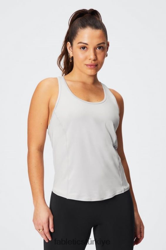 tr Fabletics kadınlar phoenix lite yarışçı sırtı tankı mineral gri 40R06B2182
