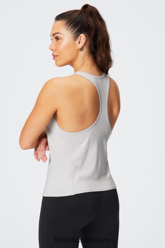 tr Fabletics kadınlar phoenix lite yarışçı sırtı tankı mineral gri 40R06B2182