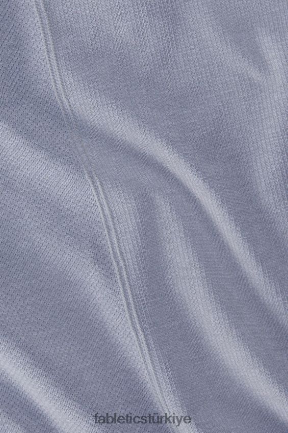 tr Fabletics kadınlar tüy teknolojili yarışçı sırtı tankı klasik gri melanj 40R06B2139