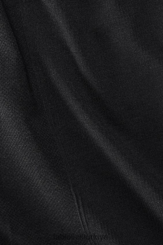 tr Fabletics kadınlar tüy teknolojili yarışçı sırtı tankı siyah 40R06B2137