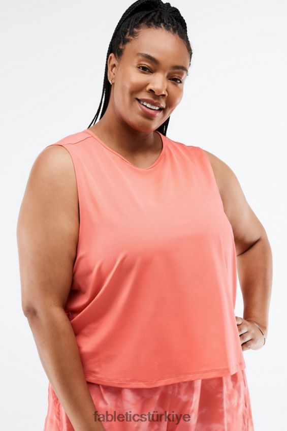 tr Fabletics kadınlar teagan kas tankı mercan pus 40R06B2204