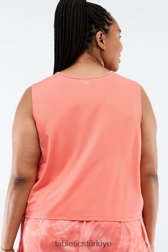tr Fabletics kadınlar teagan kas tankı mercan pus 40R06B2204