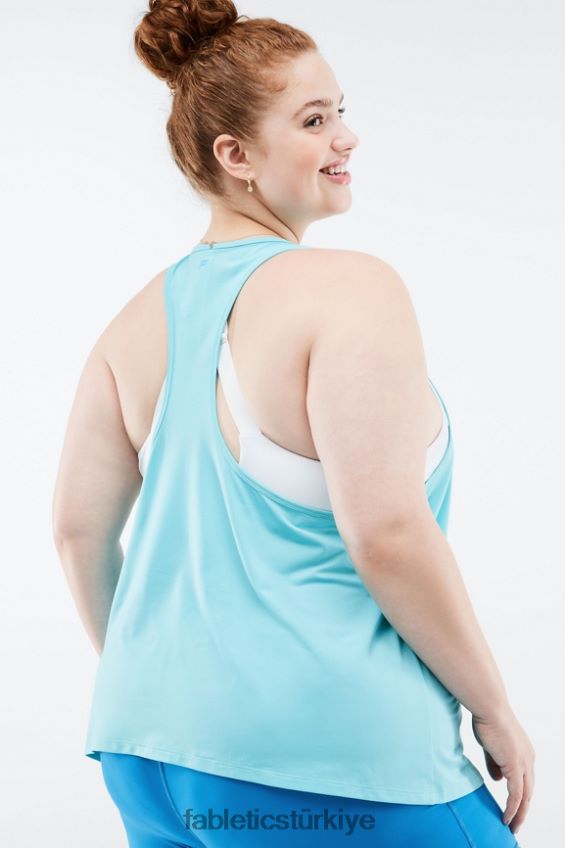 tr Fabletics kadınlar teagan yarışçı sırtı tankı havuz 40R06B2319