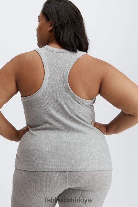 tr Fabletics kadınlar tinsley gözleme tankı açık gri funda 40R06B2248