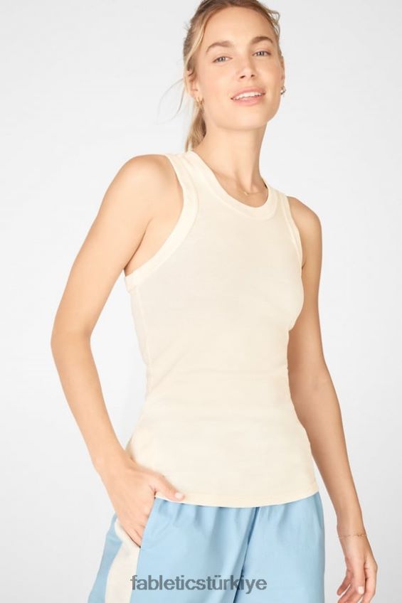 tr Fabletics kadınlar tinsley tankı keten 40R06B2330
