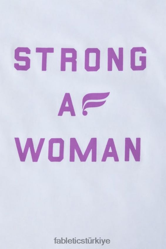 tr Fabletics kadınlar uluslararası gün kas tankı klasik beyaz/grafik 40R06B2168