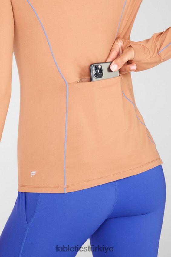 tr Fabletics kadınlar anka kuşu koşu kapşonlu driftscape/soluk iris 40R06B2470