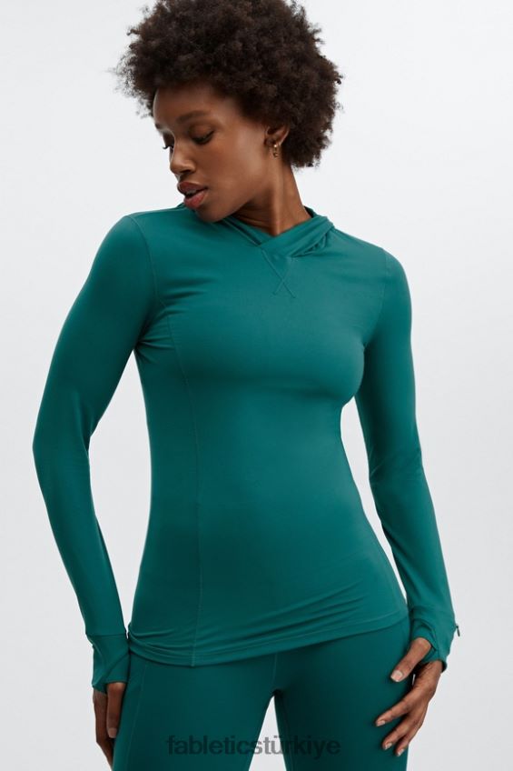 tr Fabletics kadınlar anka kuşu koşu kapşonlu fiyort 40R06B2468