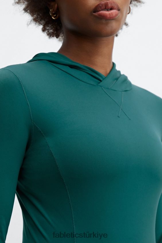 tr Fabletics kadınlar anka kuşu koşu kapşonlu fiyort 40R06B2468