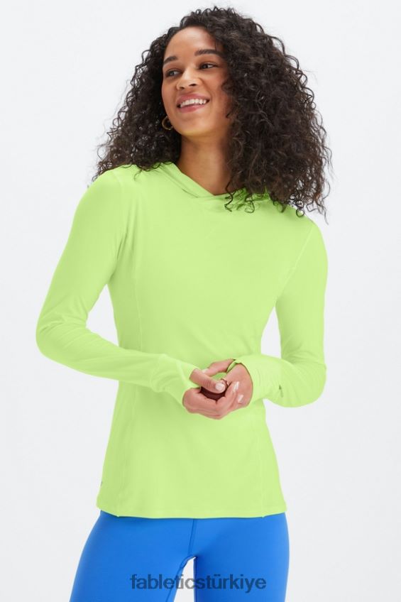 tr Fabletics kadınlar anka kuşu koşu kapşonlu vurgulayıcı 40R06B2463