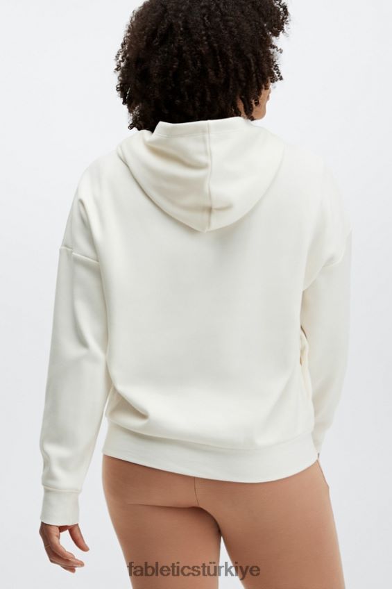 tr Fabletics kadınlar eko cepli kapşonlu kemik 40R06B2520