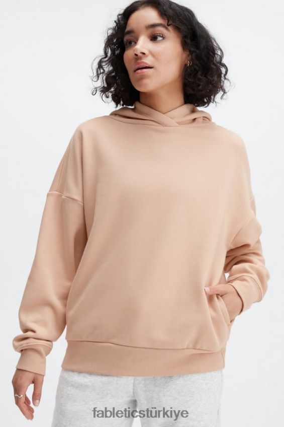 tr Fabletics kadınlar eko cepli kapşonlu meşe 40R06B2518