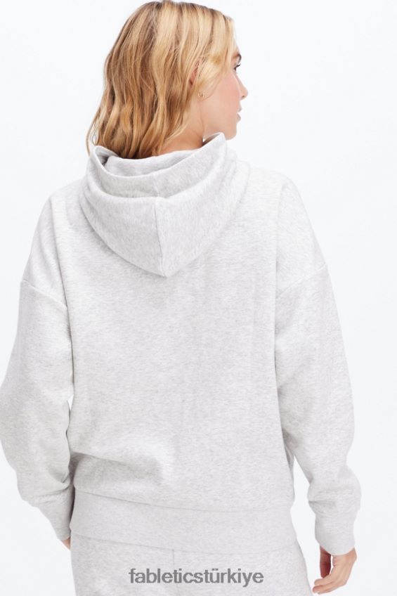 tr Fabletics kadınlar eko go-to kapşonlu açık gri funda 40R06B2517