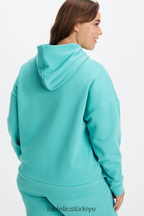 tr Fabletics kadınlar eko go-to kapşonlu koyu mavi/yulaf 40R06B2516