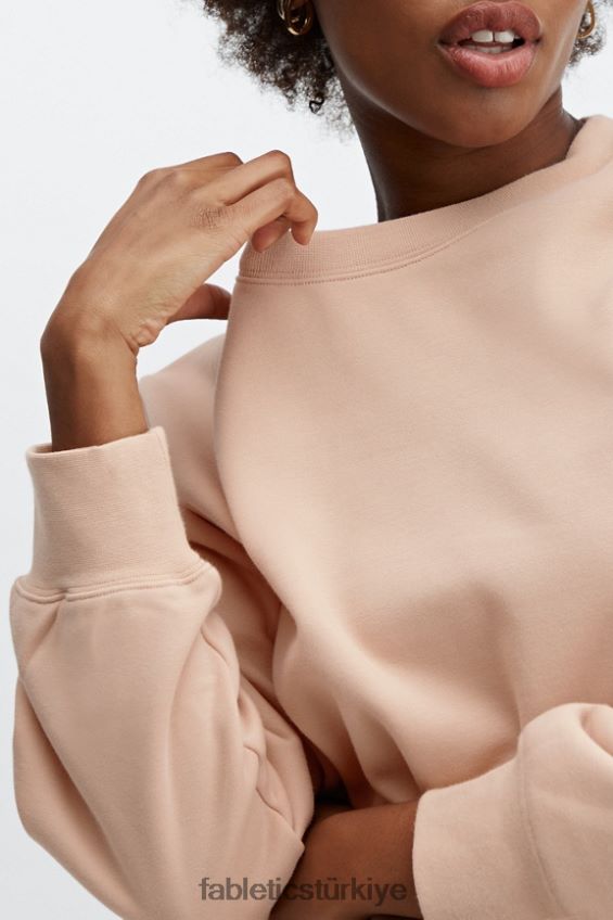 tr Fabletics kadınlar eko sıfır yaka sweatshirt meşe 40R06B2476