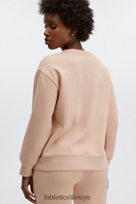 tr Fabletics kadınlar eko sıfır yaka sweatshirt meşe 40R06B2476