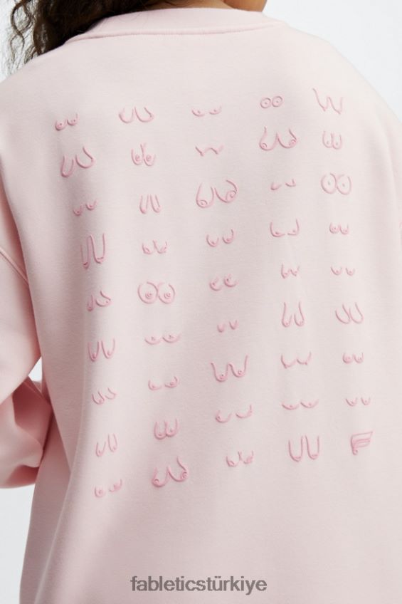 tr Fabletics kadınlar eko sıfır yaka sweatshirt peri 40R06B2480