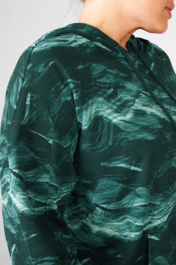 tr Fabletics kadınlar esmi svetşört kristal dalgalar 40R06B2544