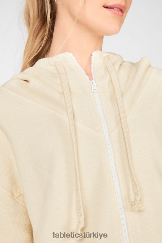 tr Fabletics kadınlar çevre bilincine sahip büyük boy kapşonlu yulaf 40R06B2700