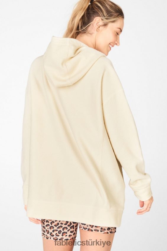 tr Fabletics kadınlar çevre bilincine sahip büyük boy kapşonlu yulaf 40R06B2700