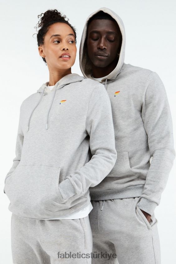 tr Fabletics kadınlar gurur kapşonlu gri sis funda 40R06B2527