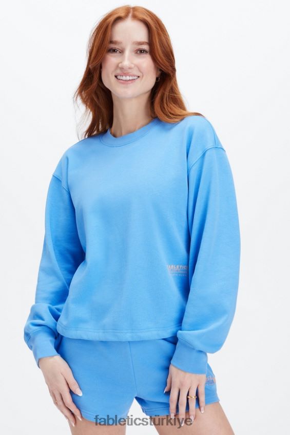 tr Fabletics kadınlar hafif, giyilebilir, kırpılmış bisiklet yaka adadan kaçış/atletizm kulübü 40R06B2654